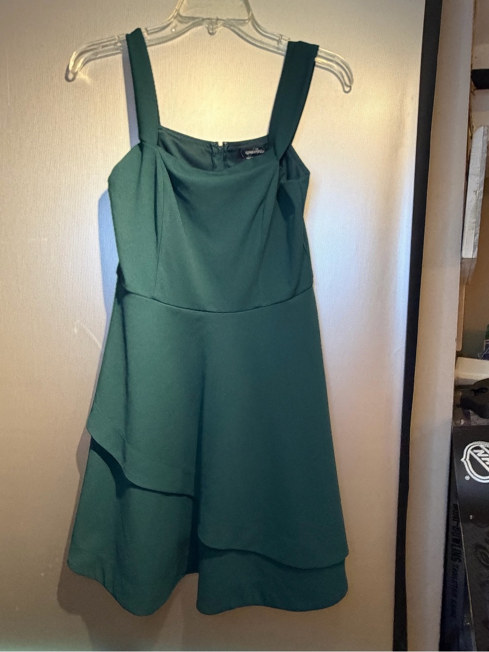 Speechless Forest Green Sleeveless A-Line Mini Dress